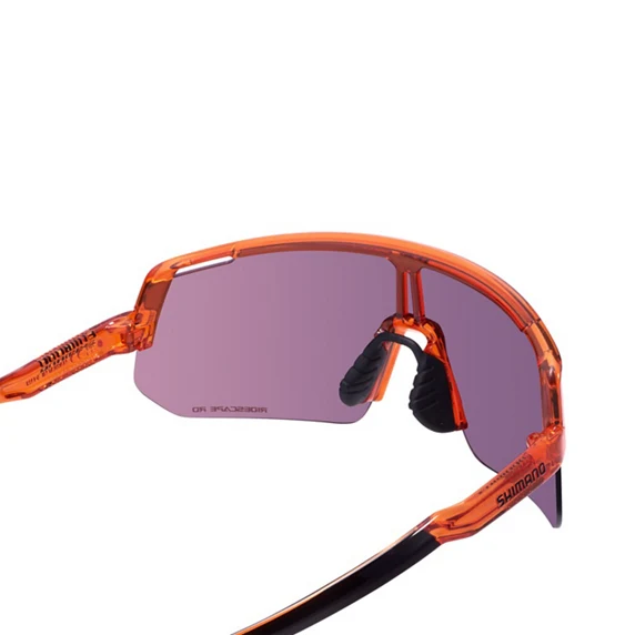 Sonnenbrille Shimano CE-TCNL2 Technium L Ridescape Straße Orange Saphir