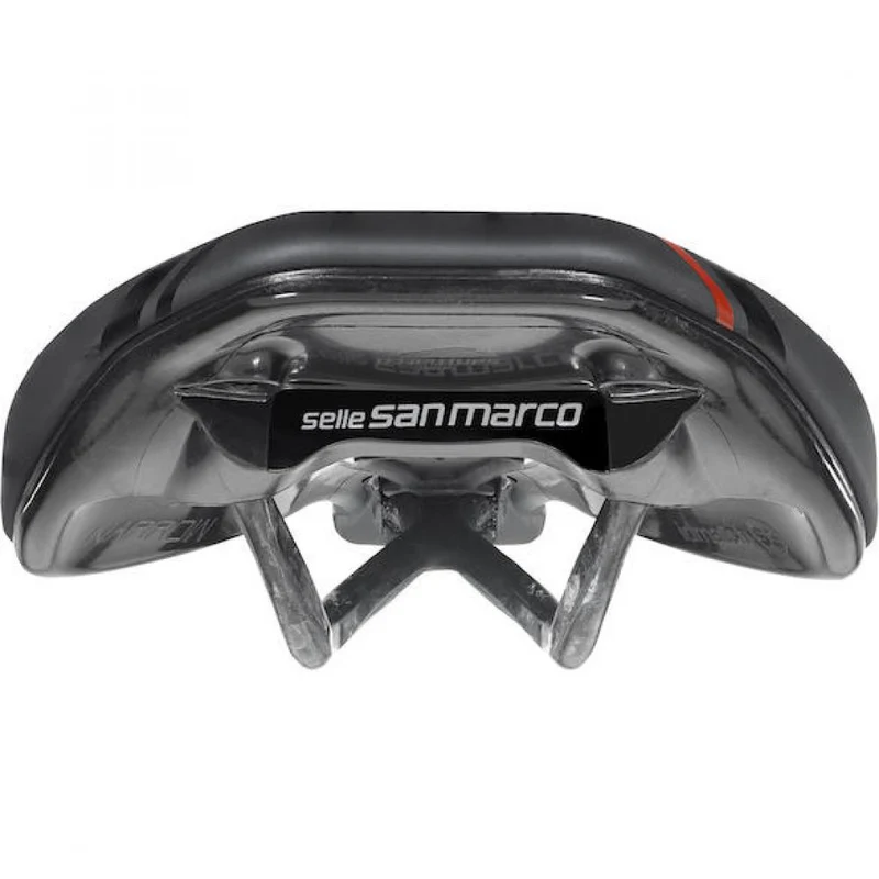 Selle San Marco Sattel Ground Shield Carbon FX 155 x 255 mm Schwarz - MTB-Sattel mit Schutzschild