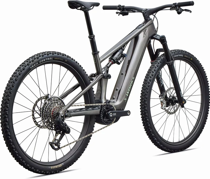 Specialized S-Works Turbo Levo R 900 Wh E-Bike Fully 29" Gloss Warm Smoke/Pistachio