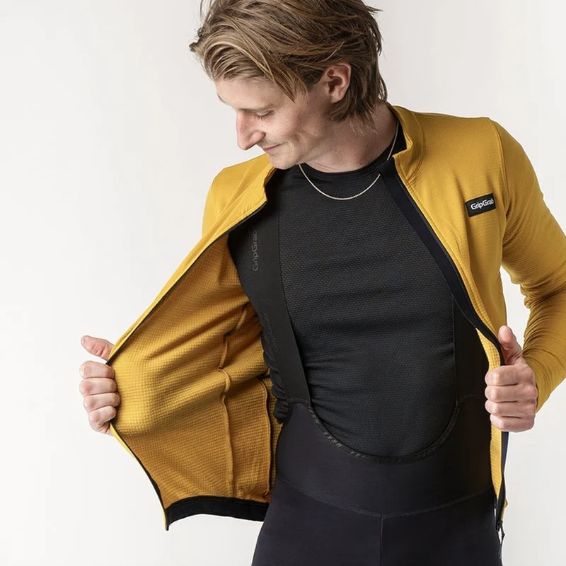 Maillot vélo mérinos manches longues GripGrab Explr