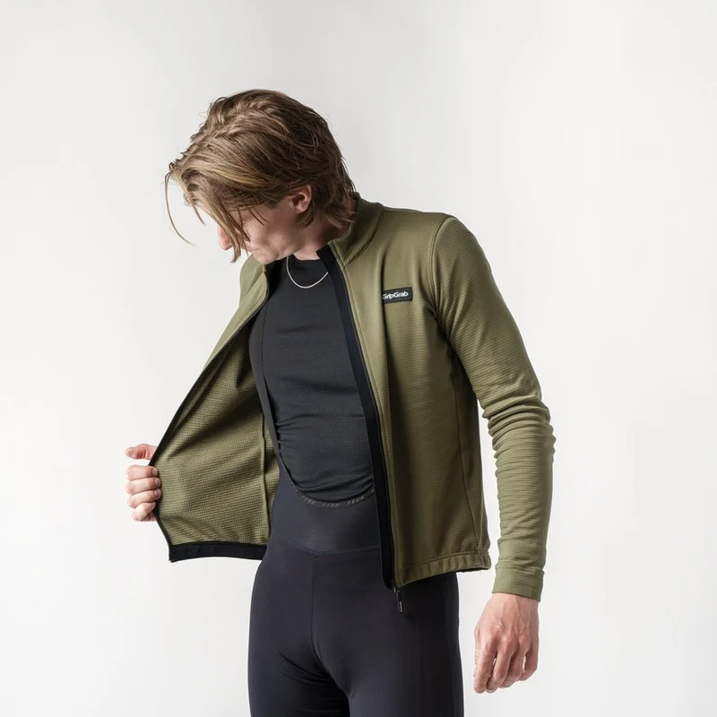 Maillot vélo mérinos manches longues GripGrab Explr