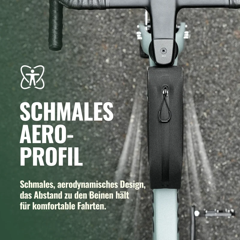 100% Wasserdichtes Oberrohrtasche 1L AS-151 RideMate