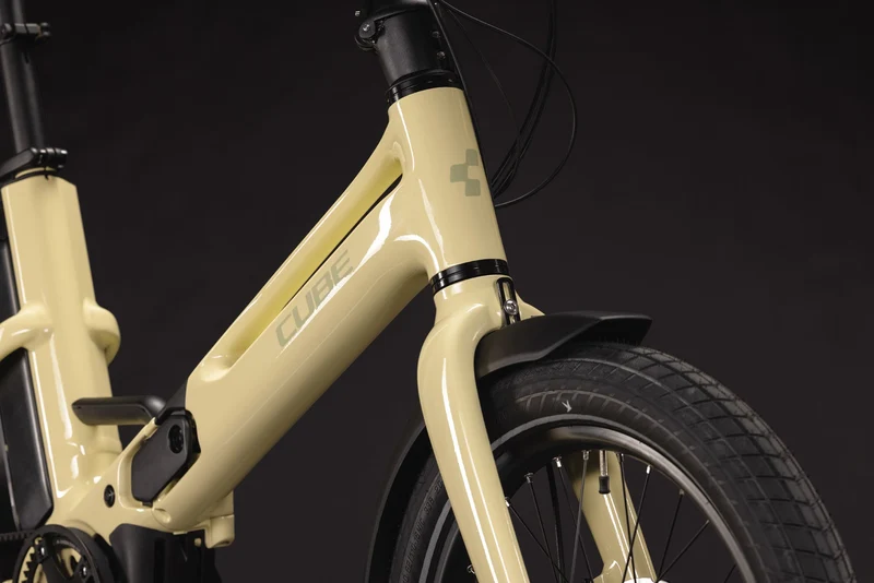 CUBE Fold Hybrid Deluxe 540 paleyellow´n´sage