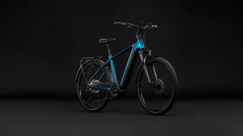 Cube Touring Hybrid Pro 800 Wh E-Trekkingbike Diamant 28" electricblue´n´prizm