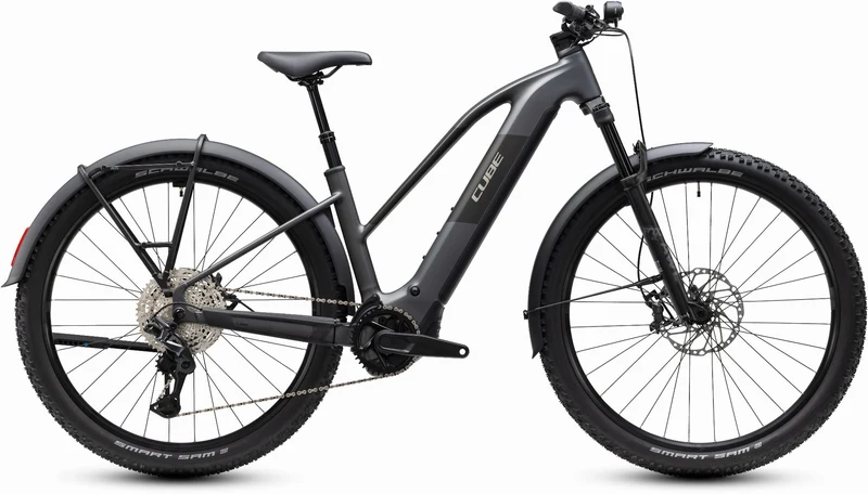 Cube Reaction Hybrid Race 800 Wh FE E-Bike Hardtail Trapeze slabgrey´n´chrome