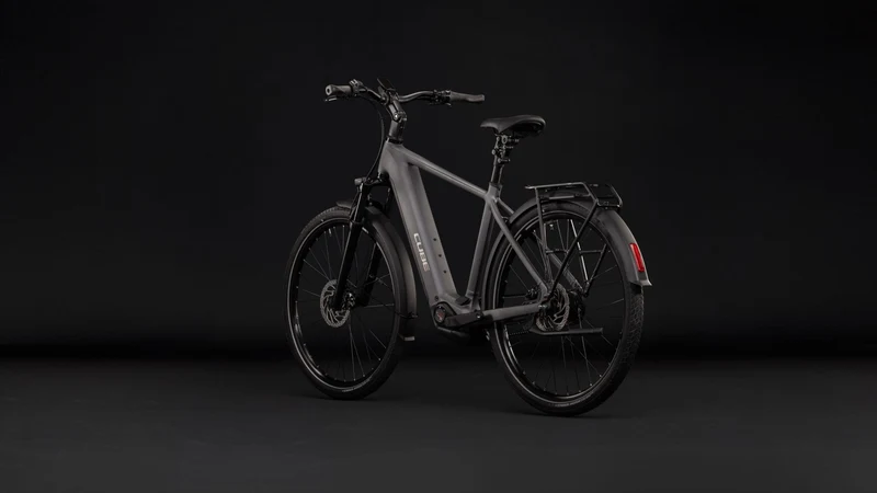 Cube Touring Hybrid Deluxe SLX 800 Wh E-Trekkingbike Diamant 28" slabgrey´n´chrome