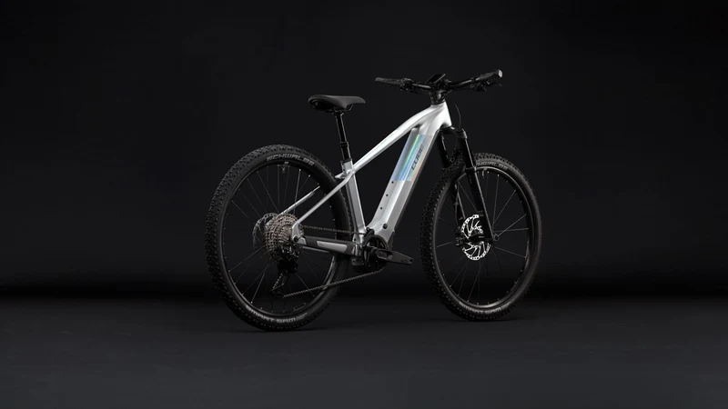 Cube Reaction Hybrid SLX 800 Wh E-Bike Hardtail Diamant platinum´n´reflex