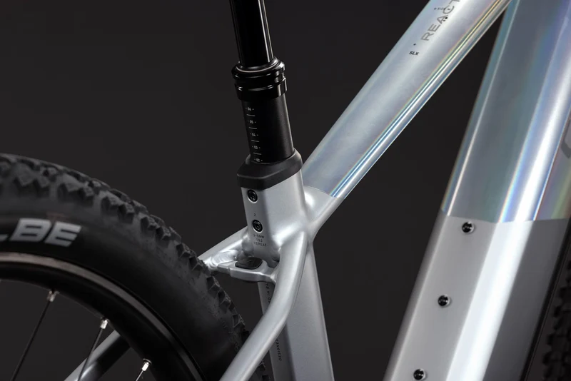Cube Reaction Hybrid SLX 800 Wh E-Bike Hardtail Diamant platinum´n´reflex