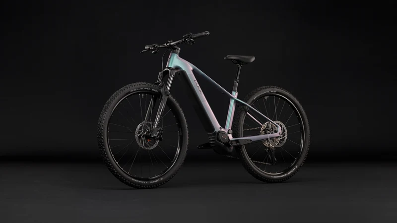 Cube Reaction Hybrid Pro 800 Wh E-Bike Hardtail Diamant polarlight´n´black
