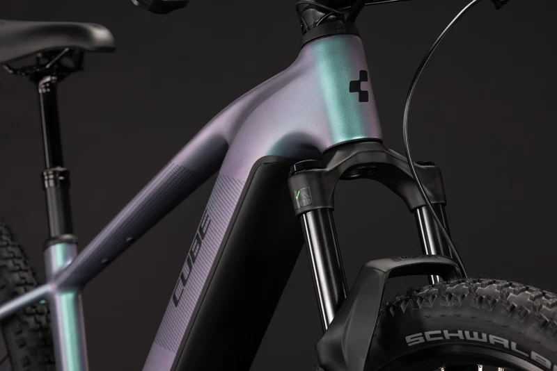 Cube Reaction Hybrid Pro 800 Wh E-Bike Hardtail Diamant polarlight´n´black