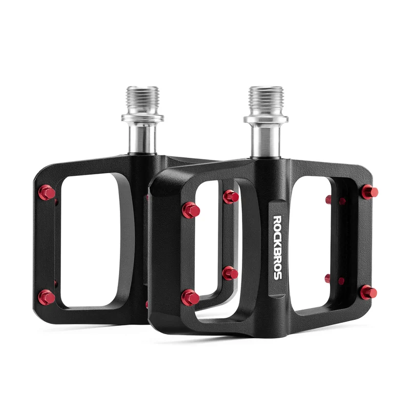 MTB & Rennrad Pedale – 171 g/Paar, Ultraleicht Magnesium-Flachpedale