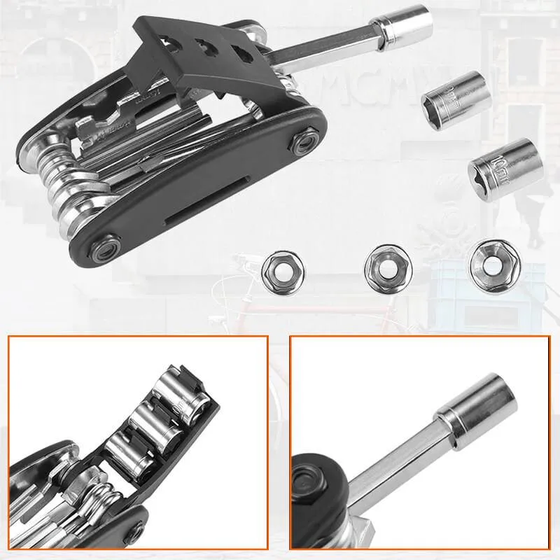 Werkzeug-Set: Elektrische Luftpumpe + Multitool