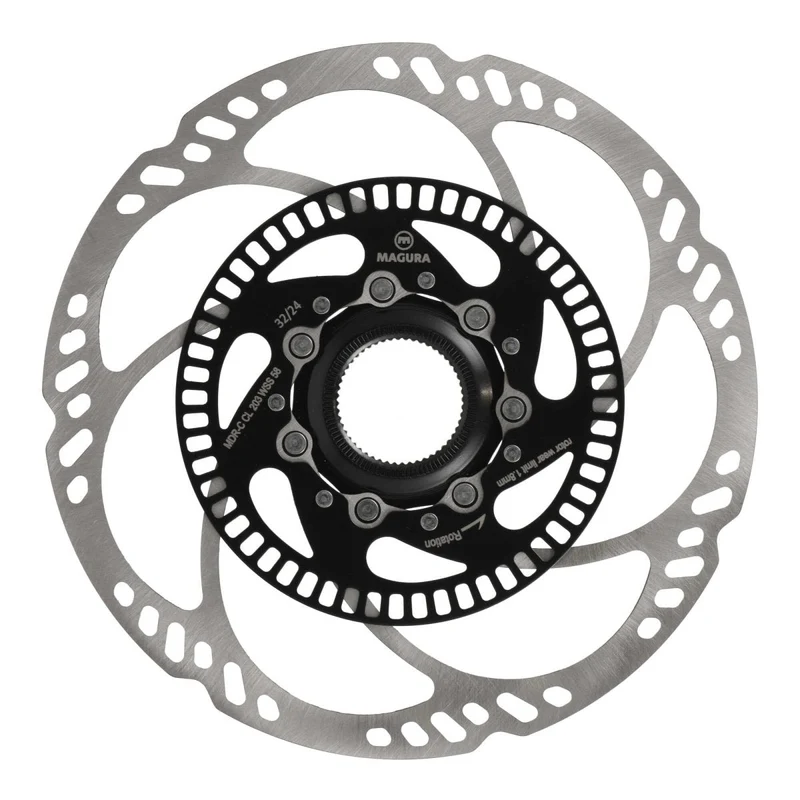 Magura MDR-C Bremsscheibe 180 mm | Center Lock | inkl. Verschlussring | E-Bike / MTB
