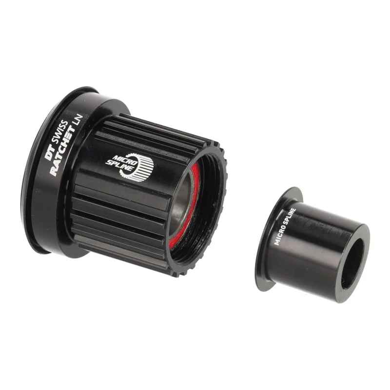 DT Swiss Ratchet LN Alu-Freilaufkörper und Endkappe | Shimano Micro Spline | 12-fach (B-Ware)
