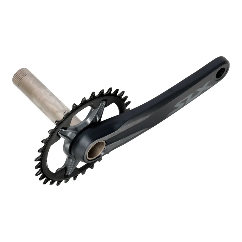 Nur rechter Kurbelarm mit Kettenblatt: Shimano SLX FC-M7100-1 Kurbel 170mm Kettenblatt 32 Zähne (1x12-fach)
