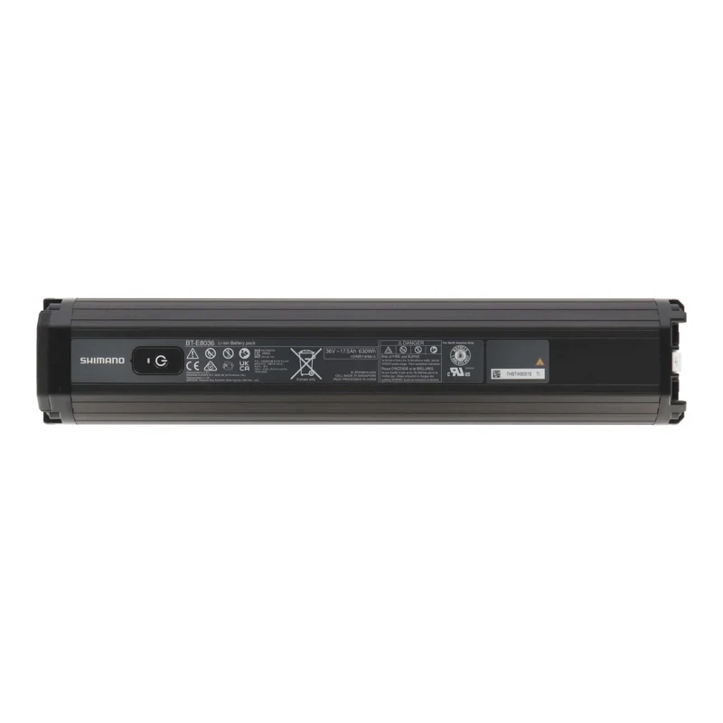 Shimano Steps BT-E8036 Akku | 630 Wh | E-Bike Batterie | für Rahmenmontage intern | Li-Ion | schwarz