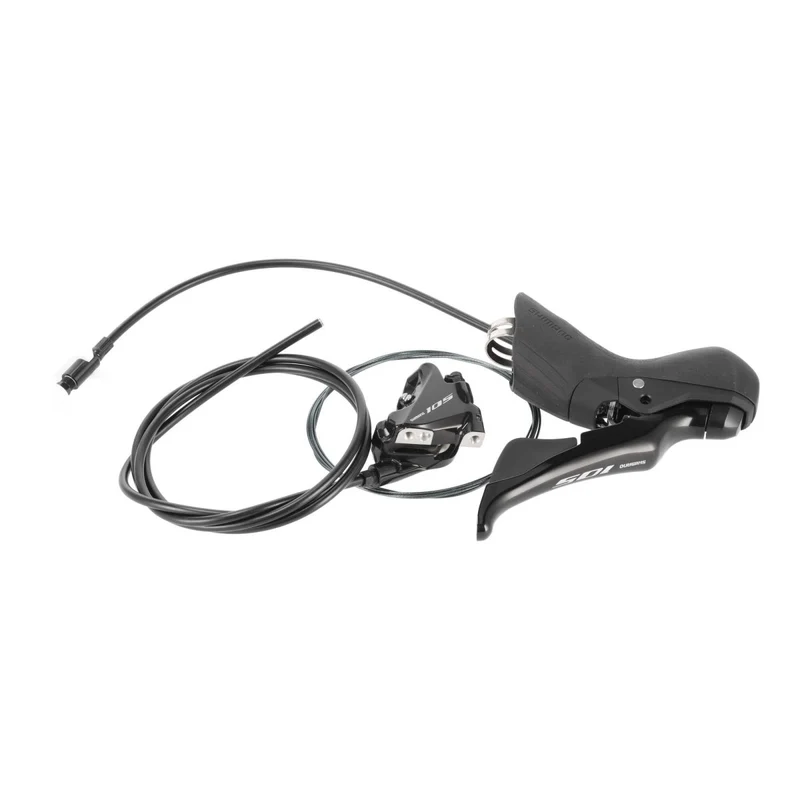Shimano 105 ST-R7020 / BR-R7070 Schalt-/Bremshebel rechts hinten | 11-fach | Hydraulische Scheibenbremse | Flat Mount | schwarz