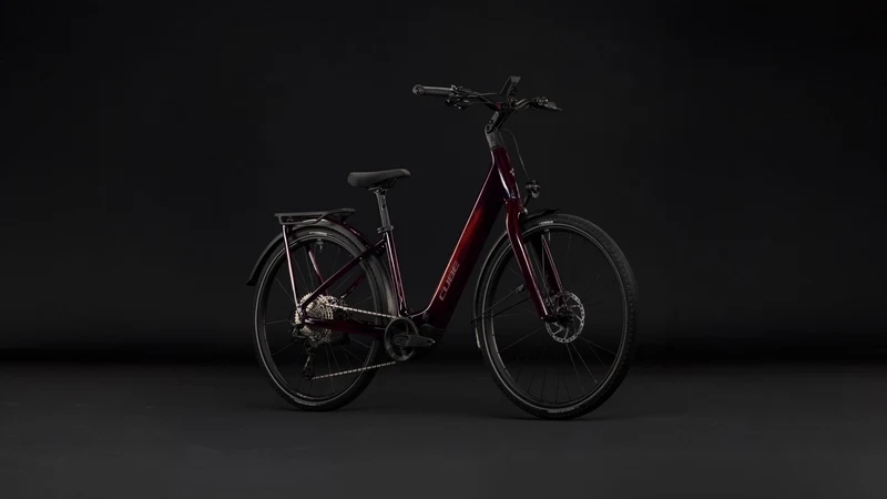 Cube Kathmandu Hybrid C:62 SLX 400X Wh E-Trekkingbike Easy Entry 28" liquidred´n´red