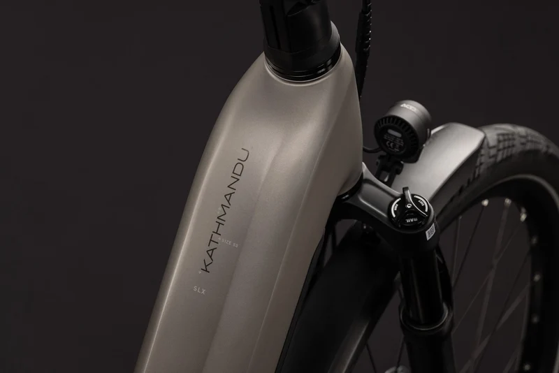 Cube Kathmandu Hybrid SLX 800 Wh E-Trekkingbike Easy Entry 28" flashstone´n´chrome