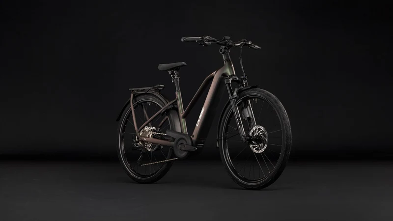 Cube Kathmandu Hybrid EXC 800 Wh E-Trekkingbike Trapeze 28" stellar´n´chrome