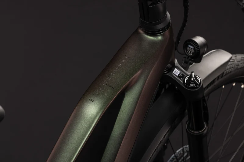 Cube Kathmandu Hybrid EXC 800 Wh E-Trekkingbike Trapeze 28" stellar´n´chrome
