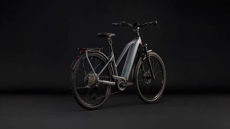Cube Kathmandu Hybrid Pro 800 Wh E-Trekkingbike Trapeze 28" smaragdgrey´n´black