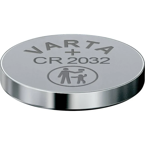 VARTA Batterie, Knopfzelle für Autoschlüssel CR 2032
