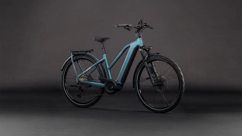 CUBE Kathmandu Hybrid EXC 800 smaragdgrey´n´prism