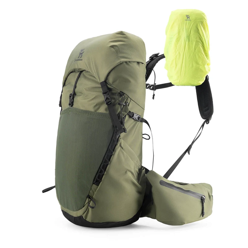Qunature 25L Wanderrucksack atmungsaktiv - mit abnehmbarer Tasche & Seitenzugang