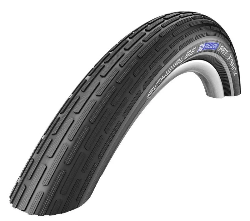 Reifen Schwalbe Fat Frank K-Guard Active Line HS375 TwinSkin Starr Schwarz Reflektierend