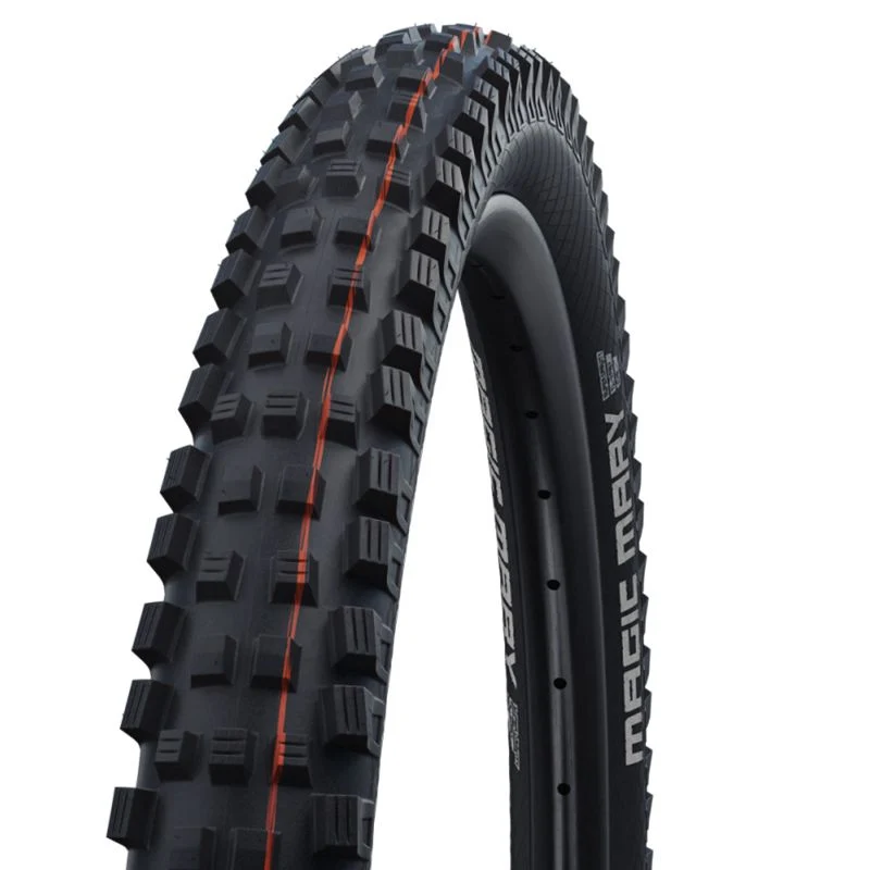 Reifen Schwalbe Magic Mary HS447 Evolution Super Downhill Addix Soft TLE Faltbar Schwarz
