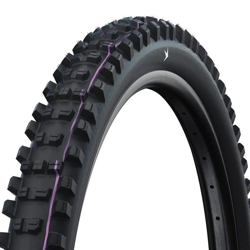 Reifen Schwalbe Shredda Gravity Pro Hinterrad HS638 Evolution Radial Ultra Soft TLR Faltbar Schwarz