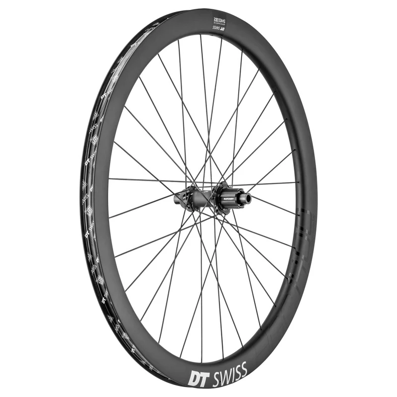 DT Swiss HGC 1400 SPLINE DB 42 Hinterrad 28" | Carbon | 12x142 mm | Centerlock | Campagnolo N3W Freilauf