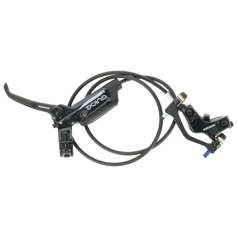 SRAM Guide T Scheibenbremse vorne | 4-Kolben | 850 mm Leitung | inkl. 20 mm Postmount Adapter | schwarz