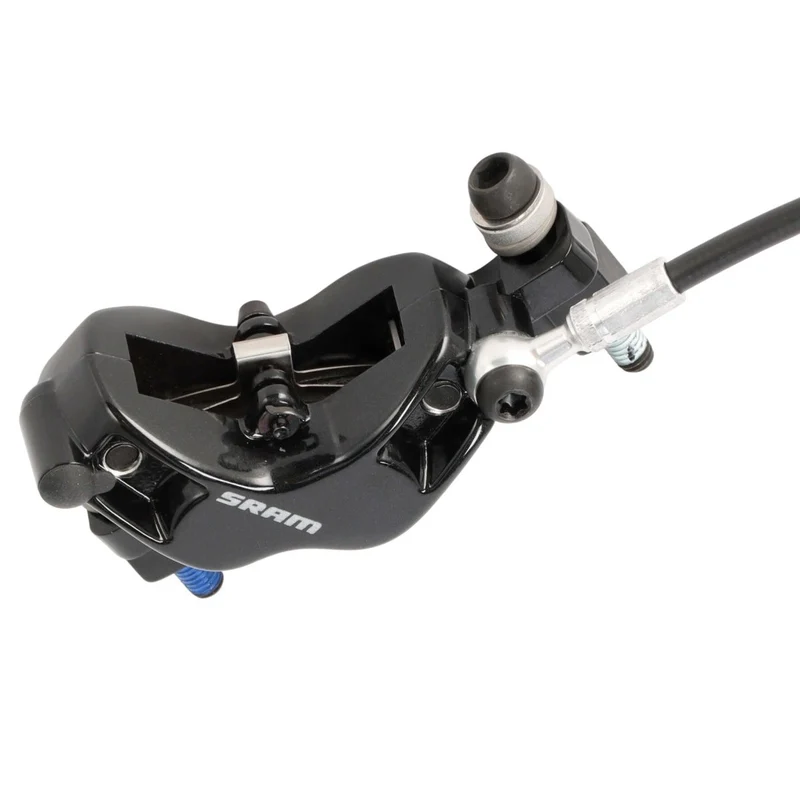 SRAM Guide T Scheibenbremse vorne | 4-Kolben | 850 mm Leitung | inkl. 20 mm Postmount Adapter | schwarz