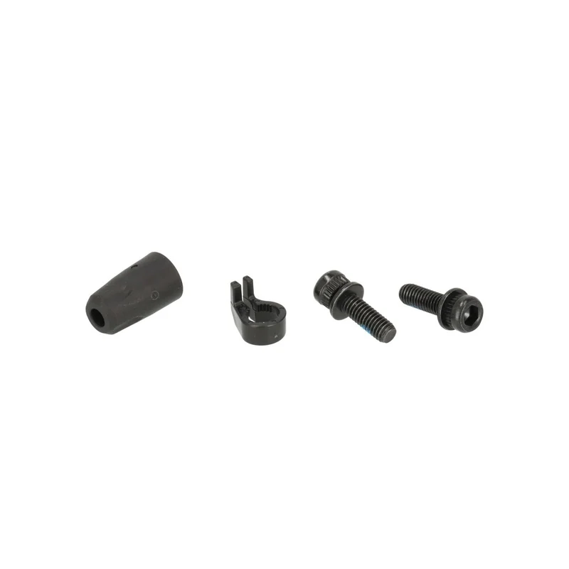 Shimano MT501 / MT520 Scheibenbremse hinten | 4-Kolben | 1700 mm Leitung | Postmount | schwarz | MTB / E-MTB
