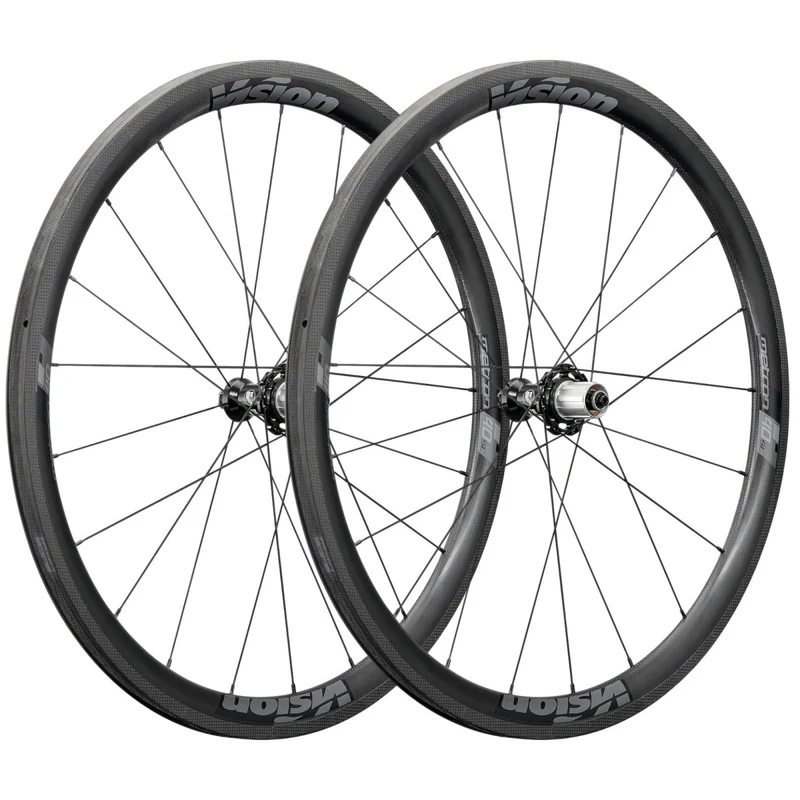 Vision Metron 40 SL Carbon Laufradsatz 28" | Felgenbremsen | Tubular Schlauchreifen | Shimano HG