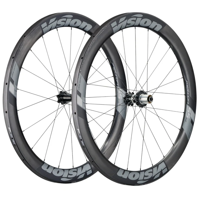 Vision Metron 55 SL Carbon Laufradsatz 28" | Disc | Tubular Schlauchreifen | Centerlock | Shimano HG