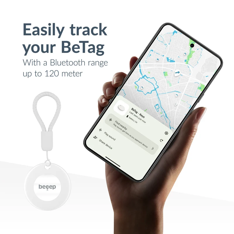 Beeep BeTag – Smart Tracker Google Find My Device 3er Pack