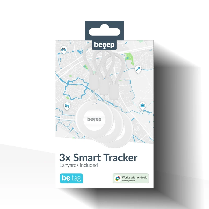 Beeep BeTag – Smart Tracker Google Find My Device 3er Pack