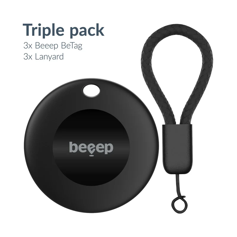 Beeep BeTag – Smart Tracker Google Find My Device 3er Pack