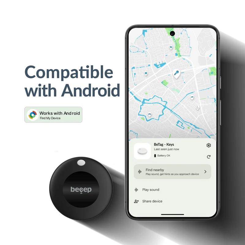 Beeep BeTag – Smart Tracker Google Find My Device 3er Pack
