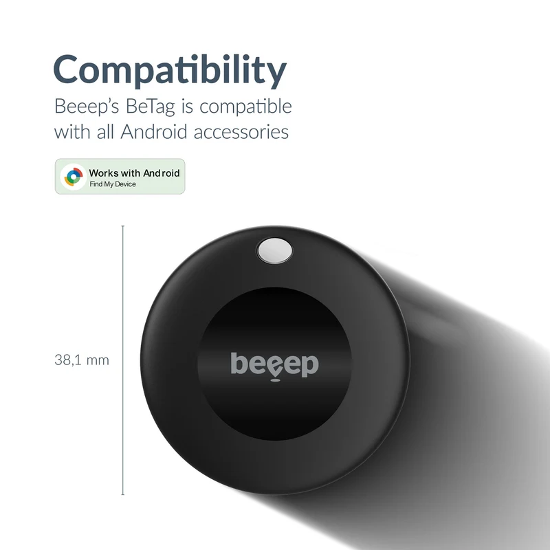 Beeep BeTag – Smart Tracker Google Find My Device 3er Pack
