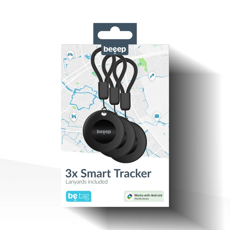 Beeep BeTag – Smart Tracker Google Find My Device 3er Pack