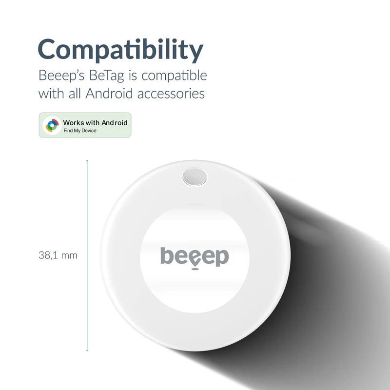 Beeep BeTag – Smart Tracker für Android Google Find My Device