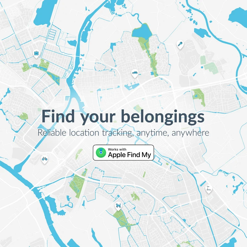 Beeep BeTag – Smart Tracker Apple Find My 3er Pack
