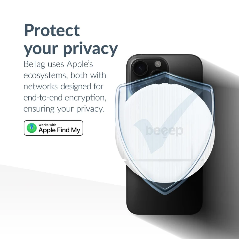 Beeep BeTag – Smart Tracker Apple Find My 3er Pack