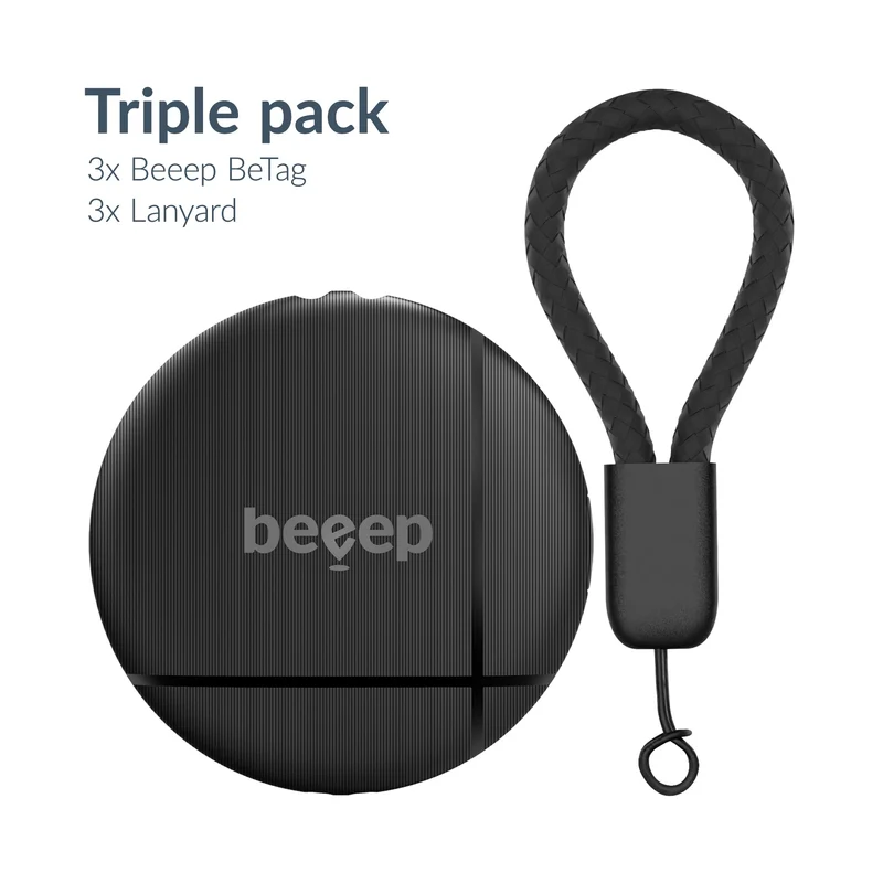 Beeep BeTag – Smart Tracker Apple Find My 3er Pack