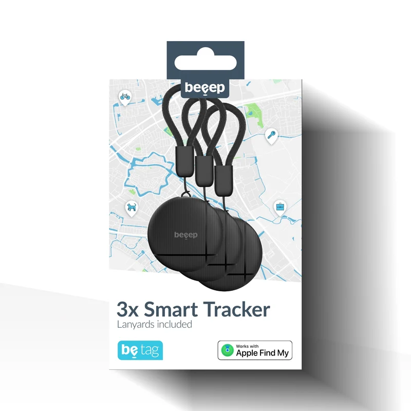 Beeep BeTag – Smart Tracker Apple Find My 3er Pack