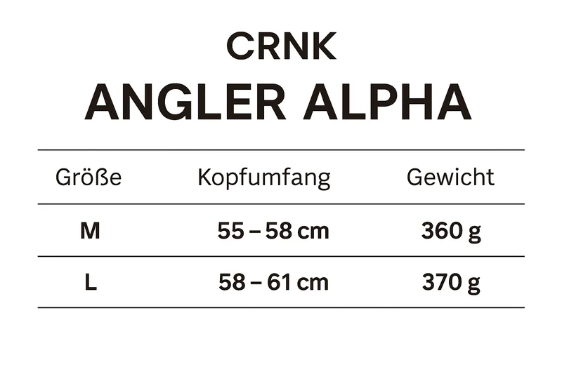 CRNK Angler Alpha Fahrradhelm – LED & MIPS | E-Bike & Rennrad